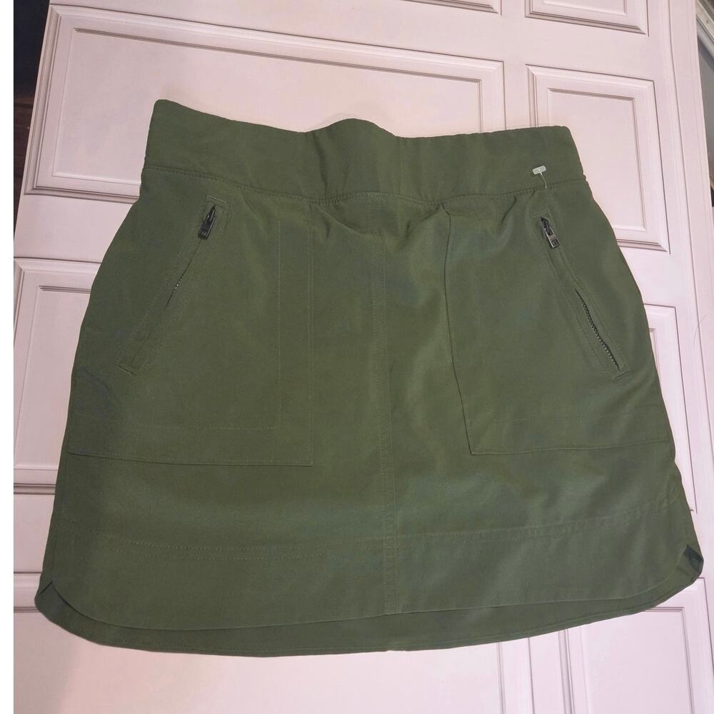 Athleta Olive Green Activewear Golf Tennis Skort Size Small
